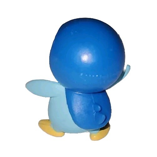 2020 WCT Pokémon - 1. 5" Tall Piplup Battle Ready Figure (SHINY) Glitter Finish - Picture 2 of 2