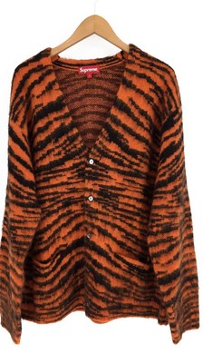 brushed mohair cardigan