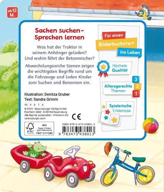 Thumbnail - Mein Erstes Sachen Suchen: Meine Fahrzeuge | Sandra Grimm | Buch |