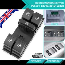FOR SKODA OCTAVIA 1Z0959858B ELECTRIC WINDOW MASTER CONTROL SWITCH FRONT RIGHT