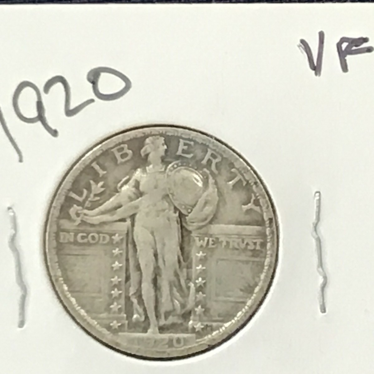 1920 Standing Liberty Silver Quarter E8853 | eBay