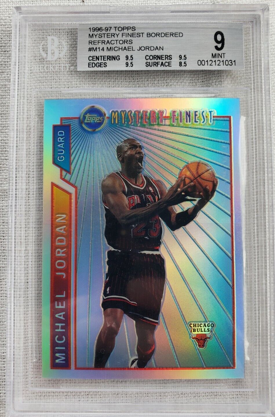 1996 Michael Jordan refractor ジョーダン