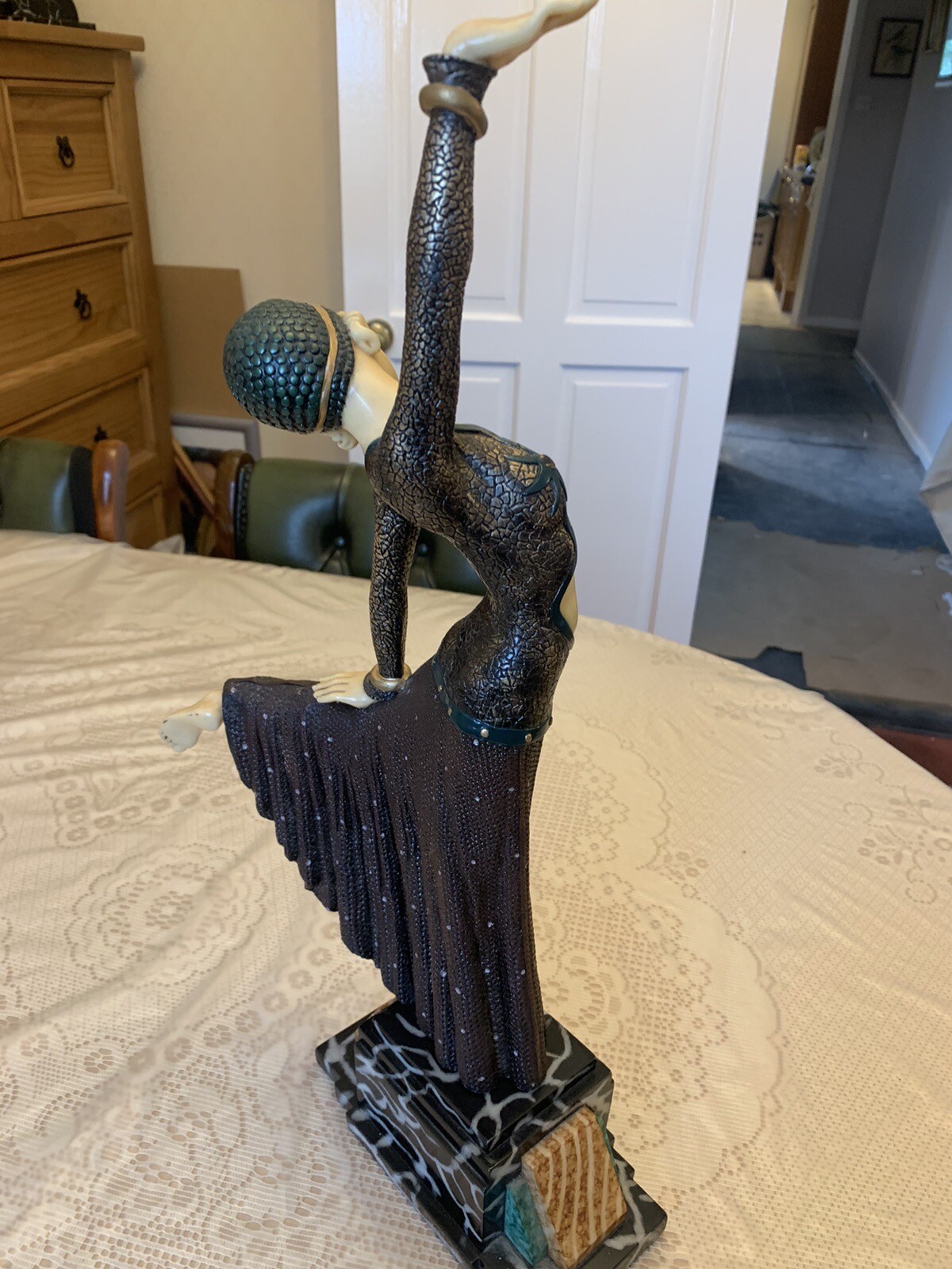 art deco figures sculptures eBay