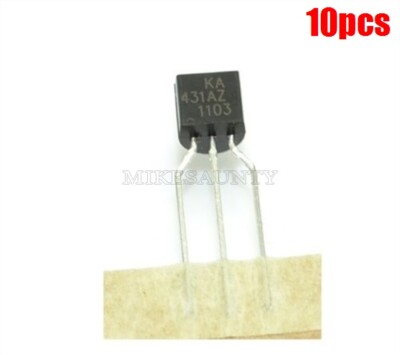 10Pcs KA431 KA431AZ Programmable Shunt Regulator New Ic fu
