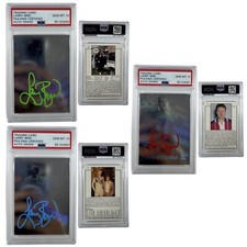1992 Larry Bird Lime Rock Auto Card Set Dream Team Celtics Indiana PSA GEM MT 10