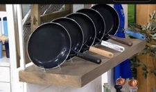 GreenPan Design Series 2-Pc 8" & 10" Fry Pan Set w/ Glass Lid