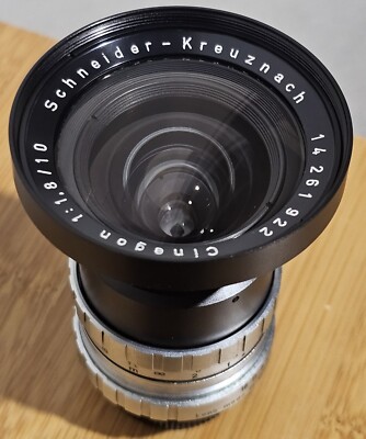 Schneider Kreuznach Cinegon 1:1.8/10 CM 120 10mm f1.8 C-Mount Lens