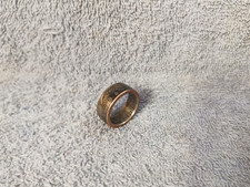 1996 Kennedy Half Dollars size 10 coin ring handmade mixed metals A 