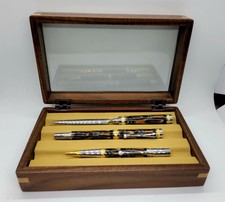 Rollerball Pheasant Feather Pen Set Custom Ha...