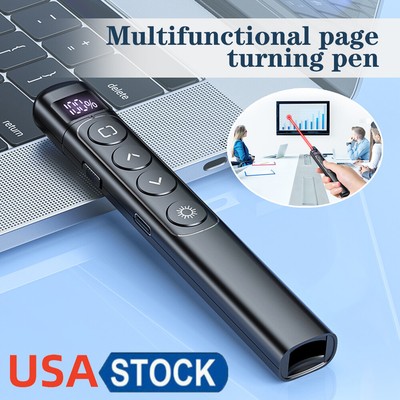 US Power Point Presentation Remote Control Wireless USB PPT Presenter Digital