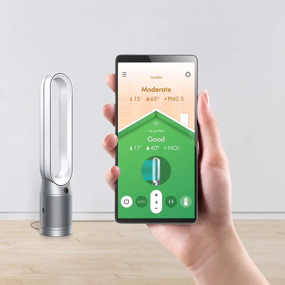 Dyson TP07 Purifier Cool Luftreiniger Ventilator Weiß/Silber Generalüberholt - Bild 3 von 4