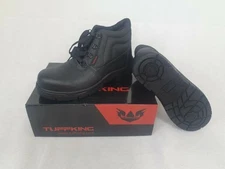 Mens Tuffking Steel Toe Cap Lace Up Work Boots UK Size 10