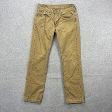 Levis 514 Jeans Mens 30x30 Brown Khaki Pants ...