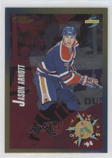 1994-95 Score Gold Line Pinnacle Punched Jason Arnott #254 n1u