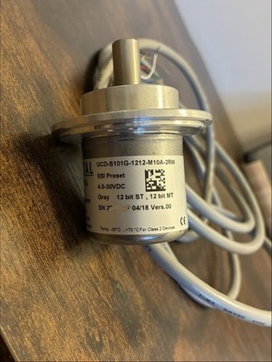 UCD-S101G-1212-M10A-2RW POSITAL FRABA SSI MAGNETISCHER ENCODER DREHGEBER ABSOLUT