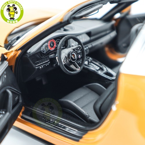 1/18 Porsche 911 Targa 2024 Norev 187190 Bahama Yellow Diecast Model Car - Picture 11 of 14