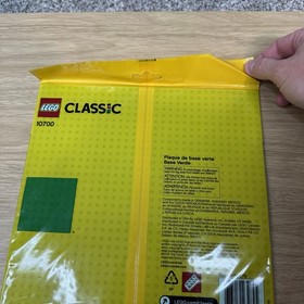 LEGO CLASSIC: Green Baseplate (10700) 1 New Sealed 1 Used 10x10 Inches