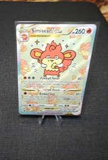 Pokemon Simisear VSTAR GG37/GG70 NM Holo TCG Rare Crown Zenith Galarian Gallery on eBay