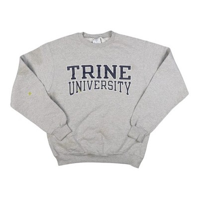 Champion Jumper Mens MEDIUM Grey Trine University Long Sleeve crew neck Size M