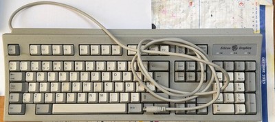 Tastatur Keyboard Silicon Graphics SGI Indigo II Octane Fuel Tezro Onyx QWERTY