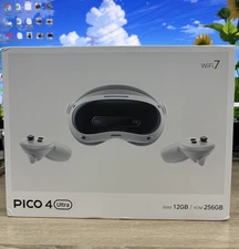 PICO 4 Ultra 256GB VR Headset-12GB RAM- Wi-Fi 7 -Standalone All-in-One