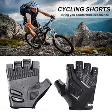Men Cycling Fingerless Half-Finger Gloves Motorcycle Driving Glove Riding Gloves