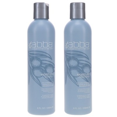 ABBA Moisture Shampoo 8 oz & Conditioner 8 oz Combo Pack