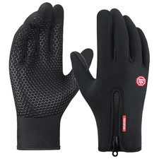 Waterproof Thermal Touchscreen Cycling Gloves Men Women Winter Non-Slip S/M/L