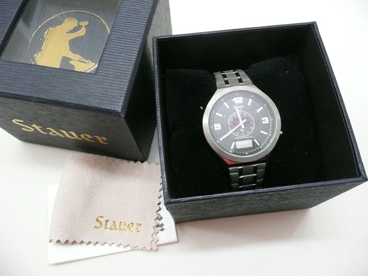 Stauer Round 30 m (3 ATM) Water Resistance Wristwatches for  display picture 3
