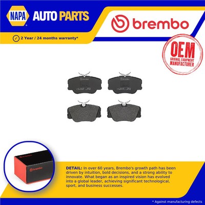 Brake Pads Set fits MERCEDES 230 2.3 Front 84 to 93 M102.982 Brembo 0004200720