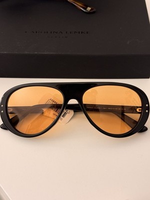 Carolina Lemke Berlin Melbern Sunglasses CL9644-01 Black  display picture 3