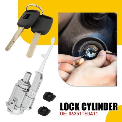 Ignition Key Switch Cylinder Lock For 2002-2014 Accord Honda Acura Fit CRV Civic