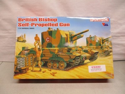 Dragon Model British Bishop Self Propelled Gun 1/35 9025