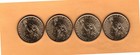 Presidential 4 Dollar Coins Un-Circulated, 2015 Set 9, Mint D, See Description. — photo 2