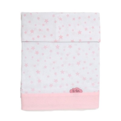 Lenzuolo con angoli aderenti Happy Home LISOS COTTON Rosa Singolo | Leroy Merlin