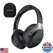 ILOCKZONE LC30Pro Hybrid Active Noise Cancelling Headphones Over Ear, 100H Pl