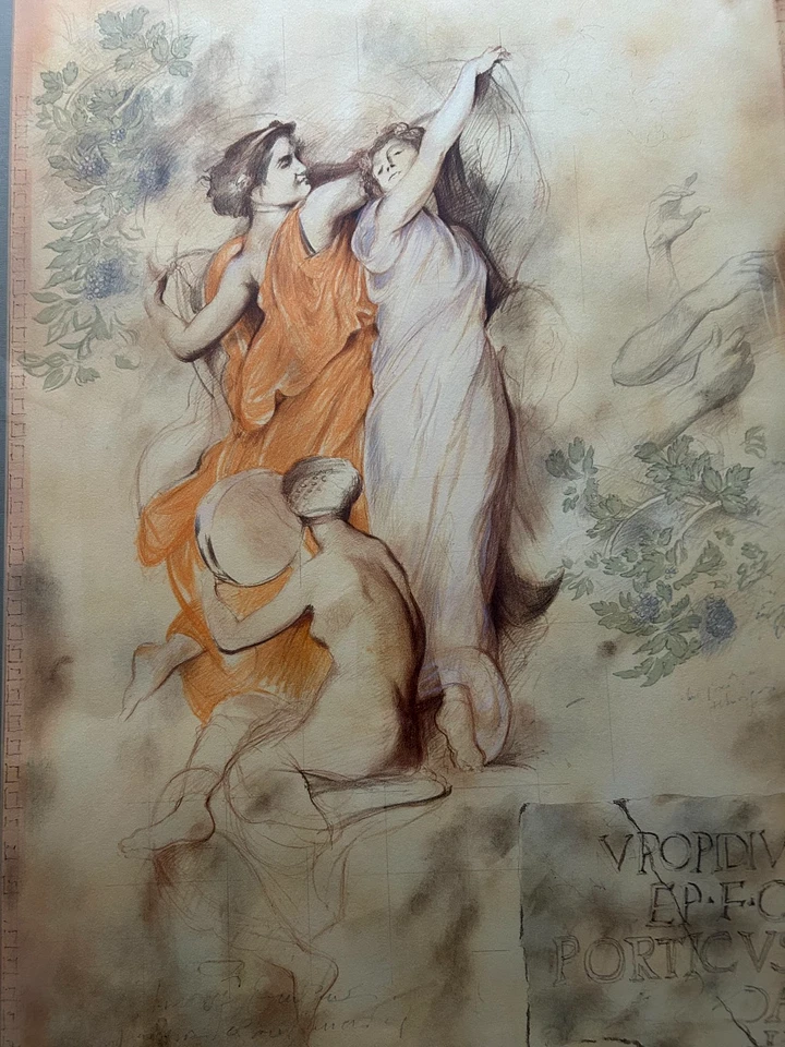 Martin Broadbent 'ETUDES' Ltd Ed #27/350 Colored Serigraph Print Signed Framed - Image 2 of 4