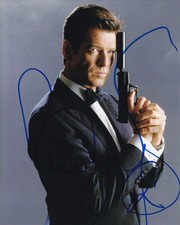 PIERCE BROSNAN signed autograph 20x25cm JAMES BOND in person autograph ACOA