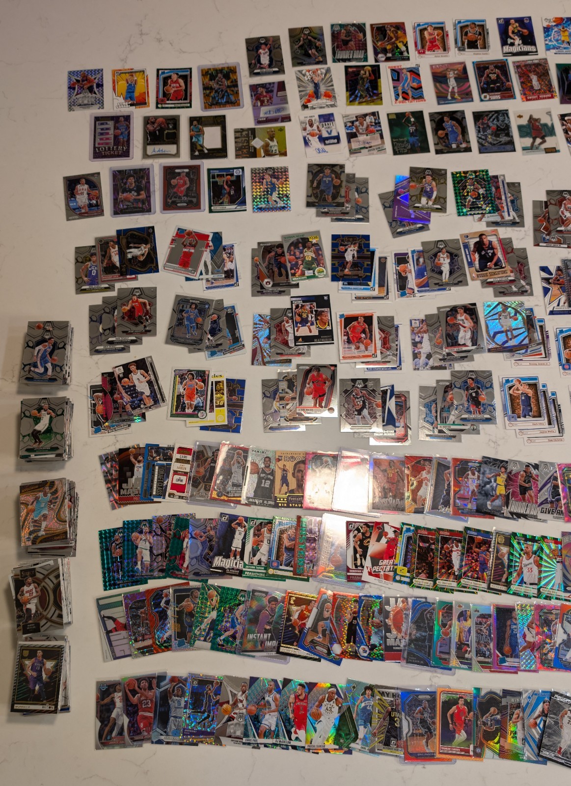 Amazing Massive Color/Rookies/Autos Basketball Card Lot! Please Read Details! 🏀