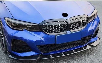 Frontspoilerlippe Glänzend Schwarz Für BMW G20 3er Ab 2019 Nur Für M Paket