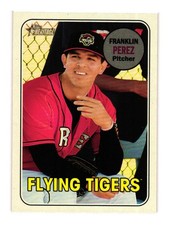 2018 Topps Heritage Minors GLOSSY - Franklin Perez (#6)
