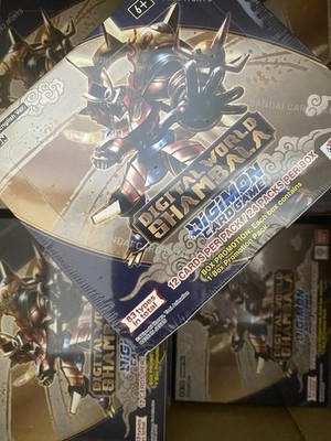 Digimon Card Game EX12 Digital World Shambala Display Box 24 Beutel ENG
