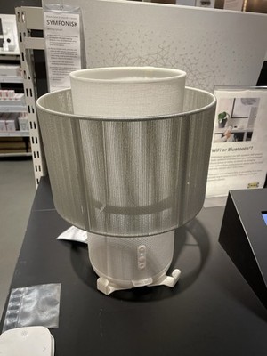 IKEA SONOS SYMFONISK Table Lamp with WiFi Speaker White Cover | eBay