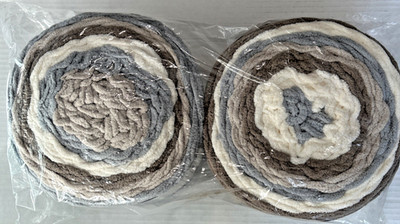 Bernat Baby Blanket Stripes Pebbles 2 Skeins New Yarn Free Shipping