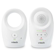 VTech Enhanced Range Digital Audio Baby Monitor with 1 Parent Unit, White