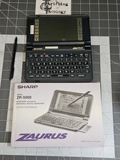Vintage Sharp Zaurus ZR-5000 Keyboard Enhanced Personal Digital Assistant Repair