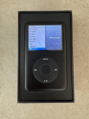 MB147J A1238 80GB 第6世代 Classic iPod Apple Condition Good Black MB147J 80GB Generation 6th Classic IPod ポータブルプレーヤー