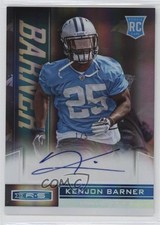2013 Rookies & Stars Longevity Parallel Platinum Team Logo 1/5 Kenjon Barner 0o9
