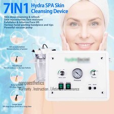 7in1 Hydra Machine Water Dermabrasion Facial Deep Cleaning Spa Hydro Device USA