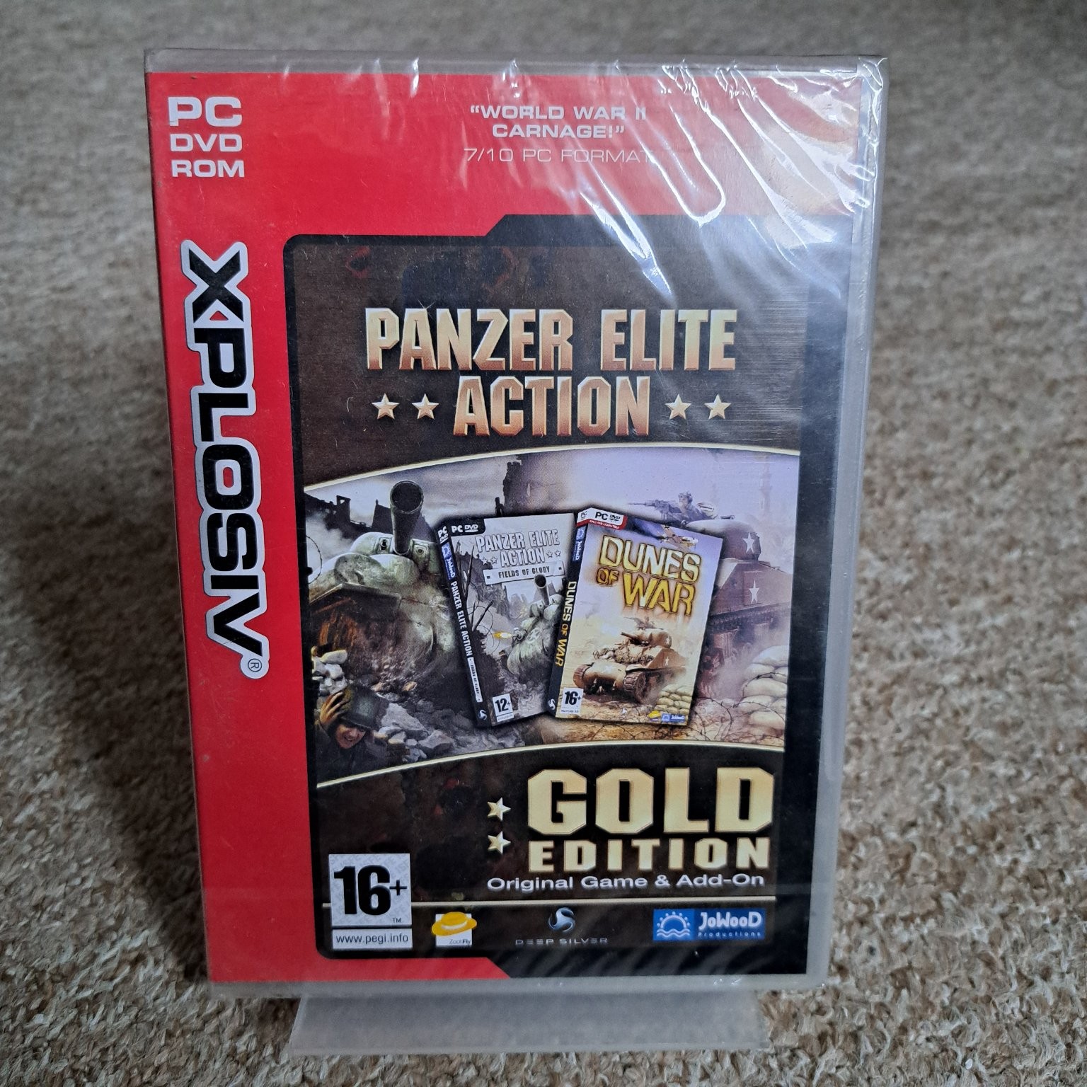 Panzer Elite Action Gold Edition PC DVD ROM Video Game WWII Tank Combat NEW